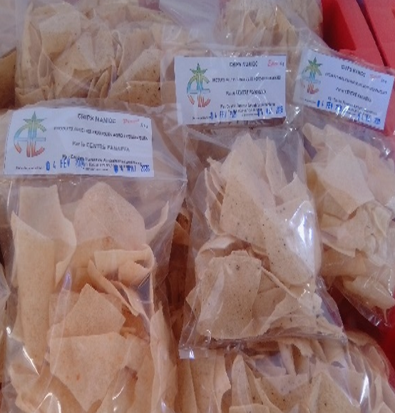 Chips Manioc aux Epices