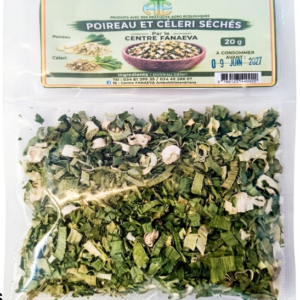 Poireau et céleri sechés (sachet)
